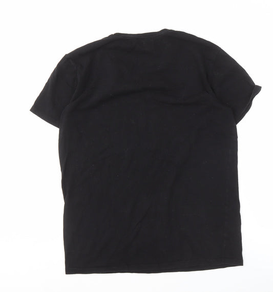 Diesel Men's Black XL Crew Neck T-Shirt