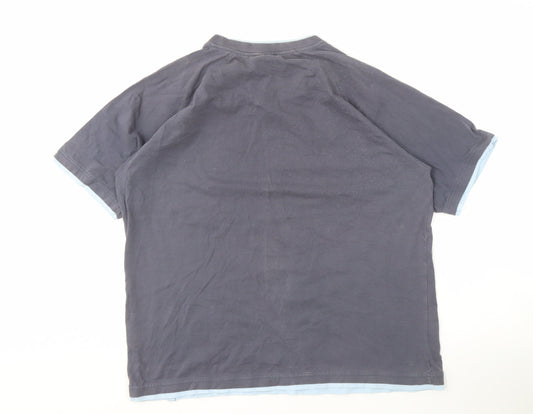 Peter Storm Men's Grey Crew Neck T-Shirt Size L