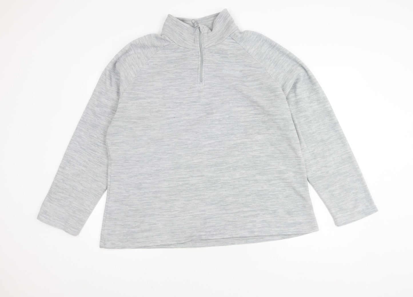 Mountain Warehouse Grey 1/2 Zip Unisex Sweatshirt