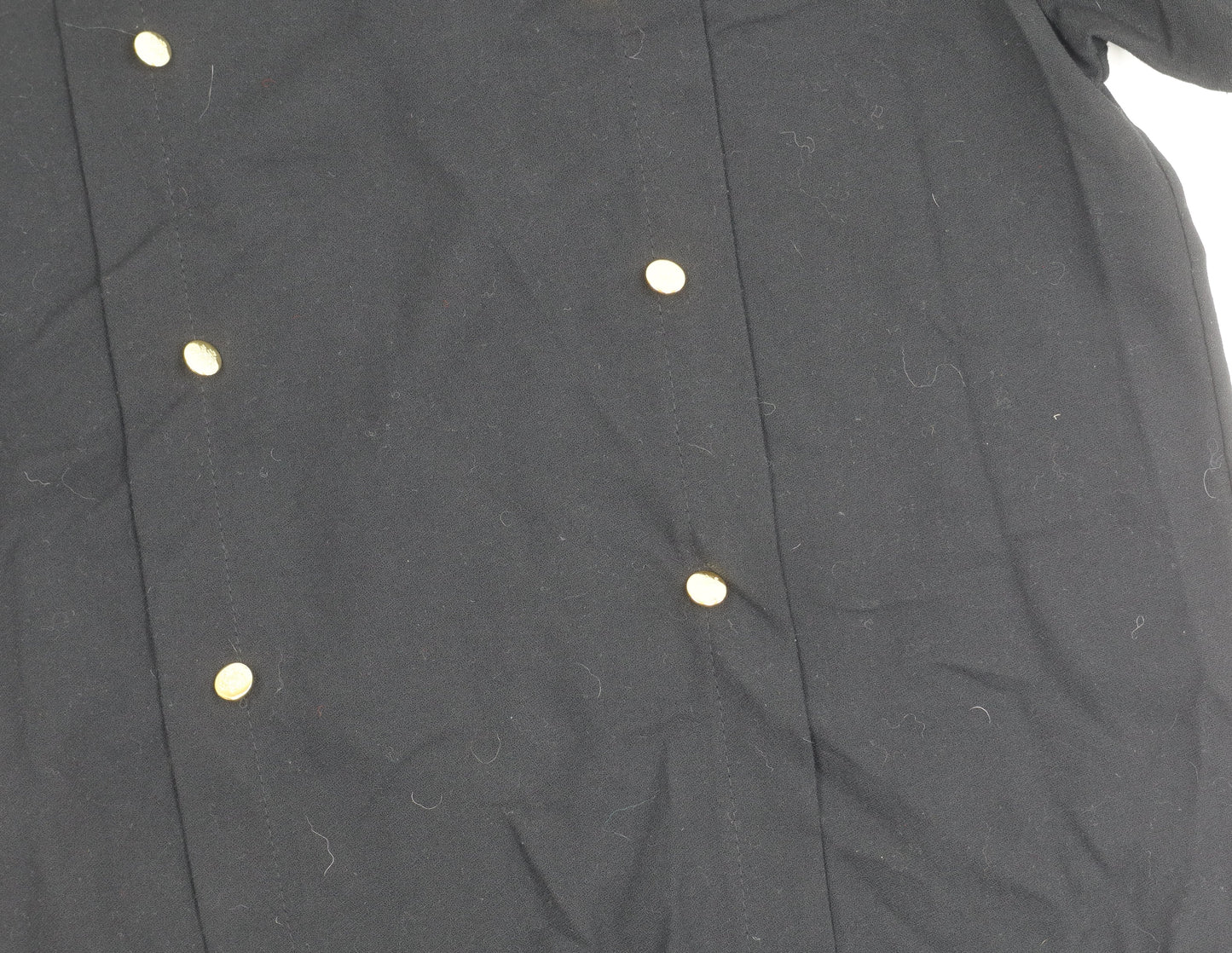 St Michael Women's Black Blouse Size 16 - Classic Style