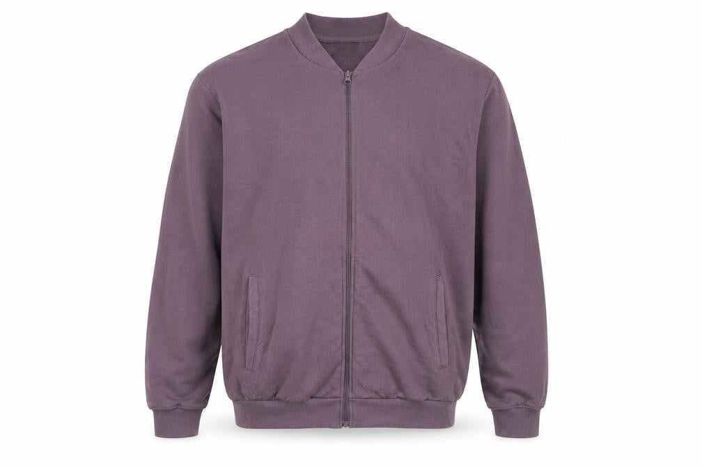 Cotton Traders Men's Purple XL Bomber Jacket