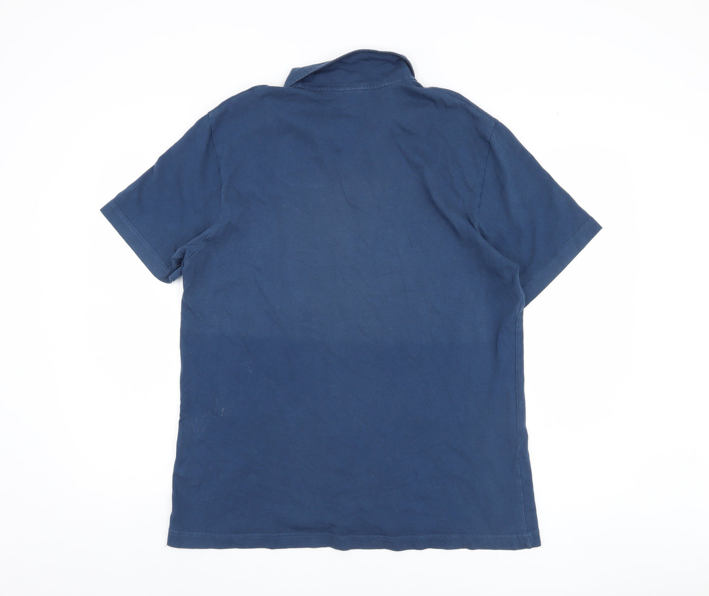 Jaeger Men's Blue Polo Shirt L - Casual Summer Wear