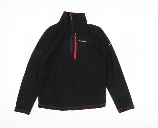 Craghoppers Men's Black Pullover Fleece Sweatshirt S