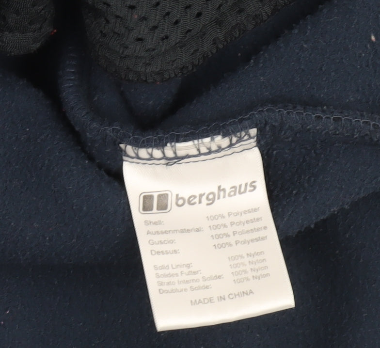 Berghaus Women's Blue Fleece Jacket Size 14