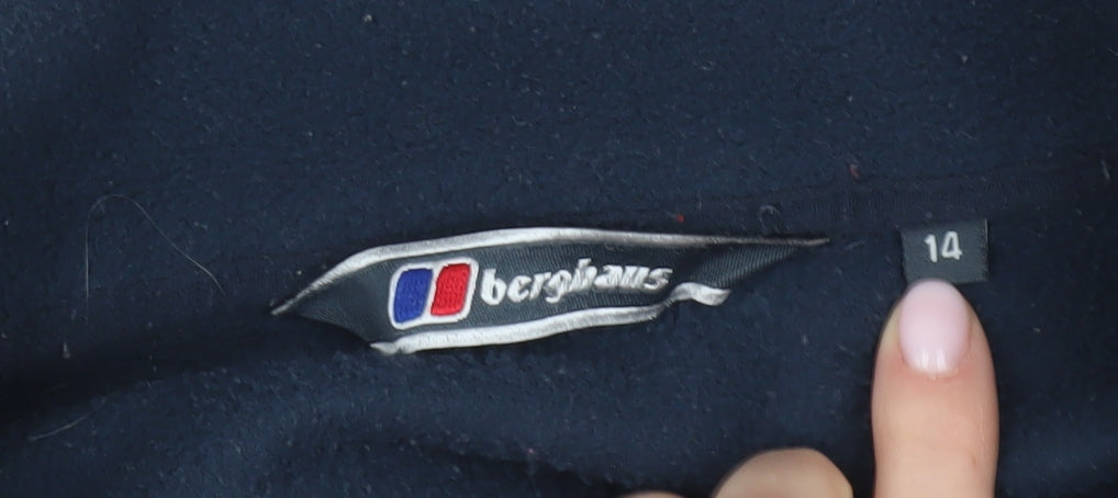 Berghaus Women's Blue Fleece Jacket Size 14