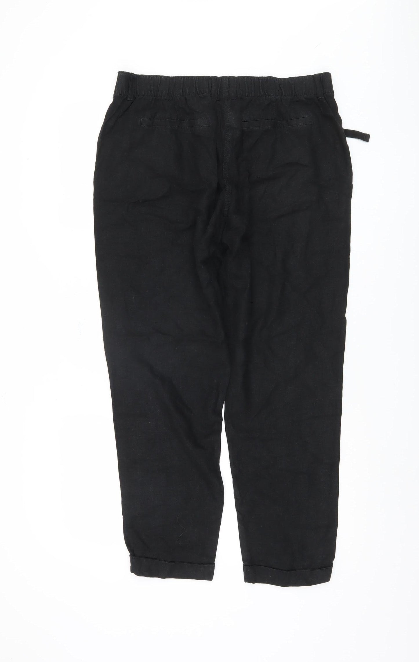 Marks and Spencer Women's Black Trousers Medium