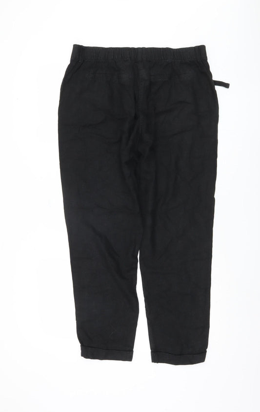 Marks and Spencer Women's Black Trousers Medium