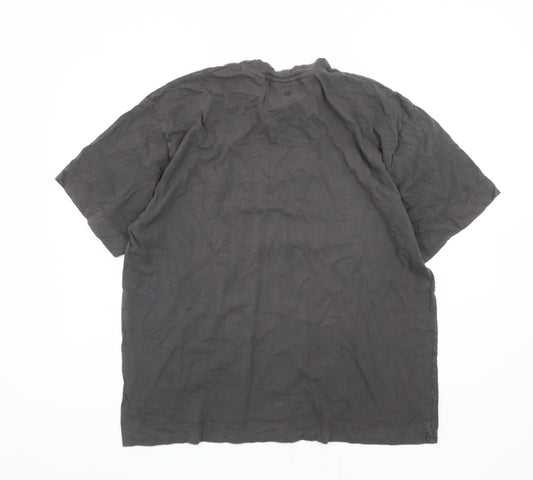 Collusion Men's Black XL Crew Neck T-Shirt