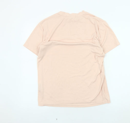 Manière De Voir Men's Beige Crew Neck T-Shirt - Size S