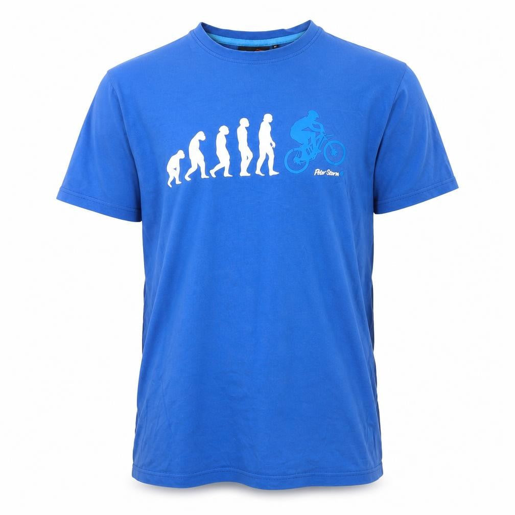 Mens UK Size M Peter Storm Blue  Cotton T-Shirt