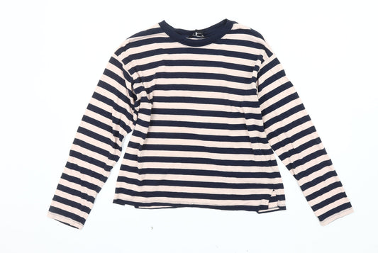 Monki Women's Striped Long Sleeve T-Shirt, Size S