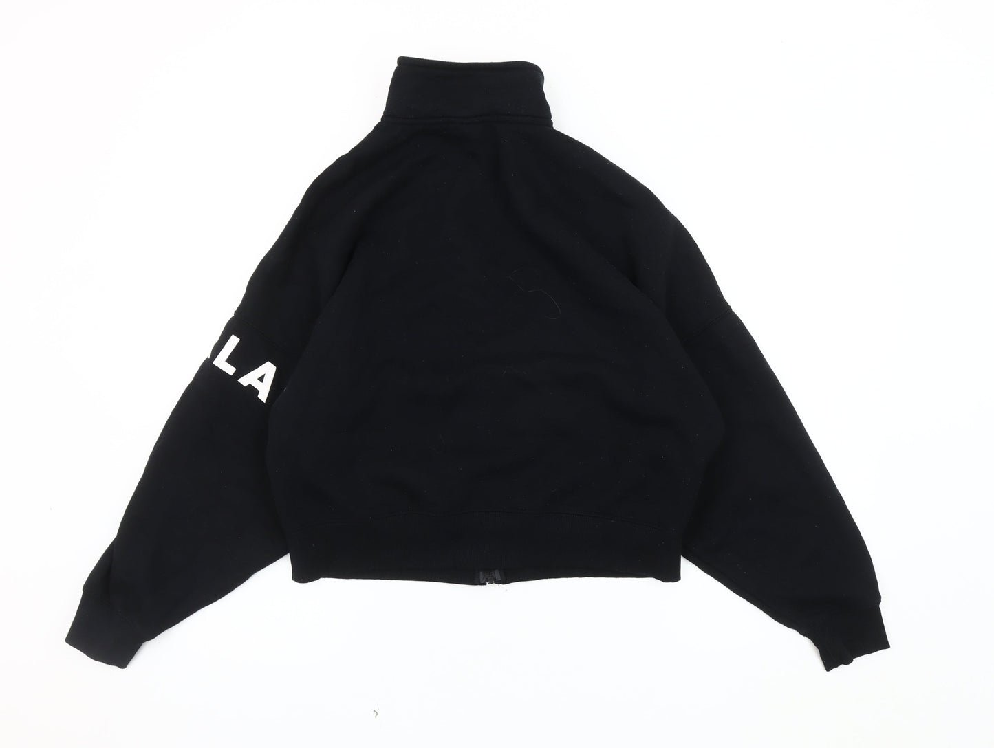 Everlast Women's Black Cropped Jacket Size 10