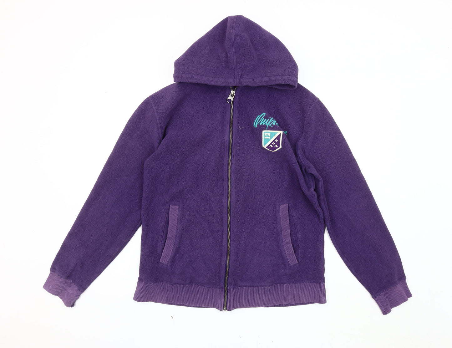 Quiksilver Unisex Purple Fleece Jacket L