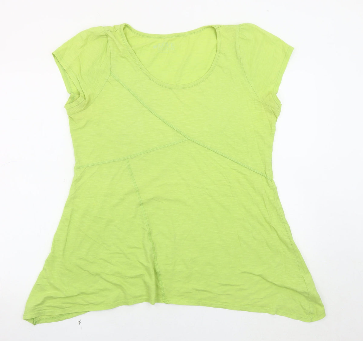 BHS Women's Green Size 20 Cotton T-Shirt