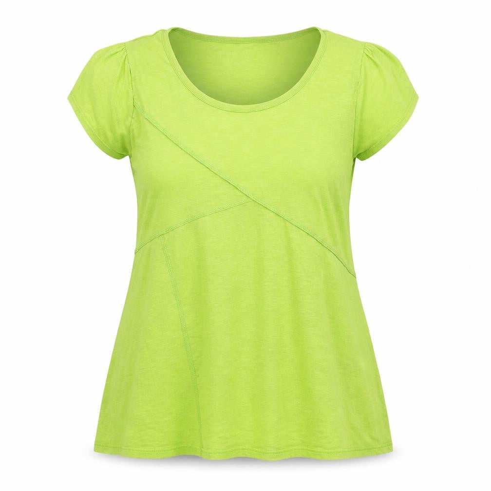 BHS Women's Green Size 20 Cotton T-Shirt