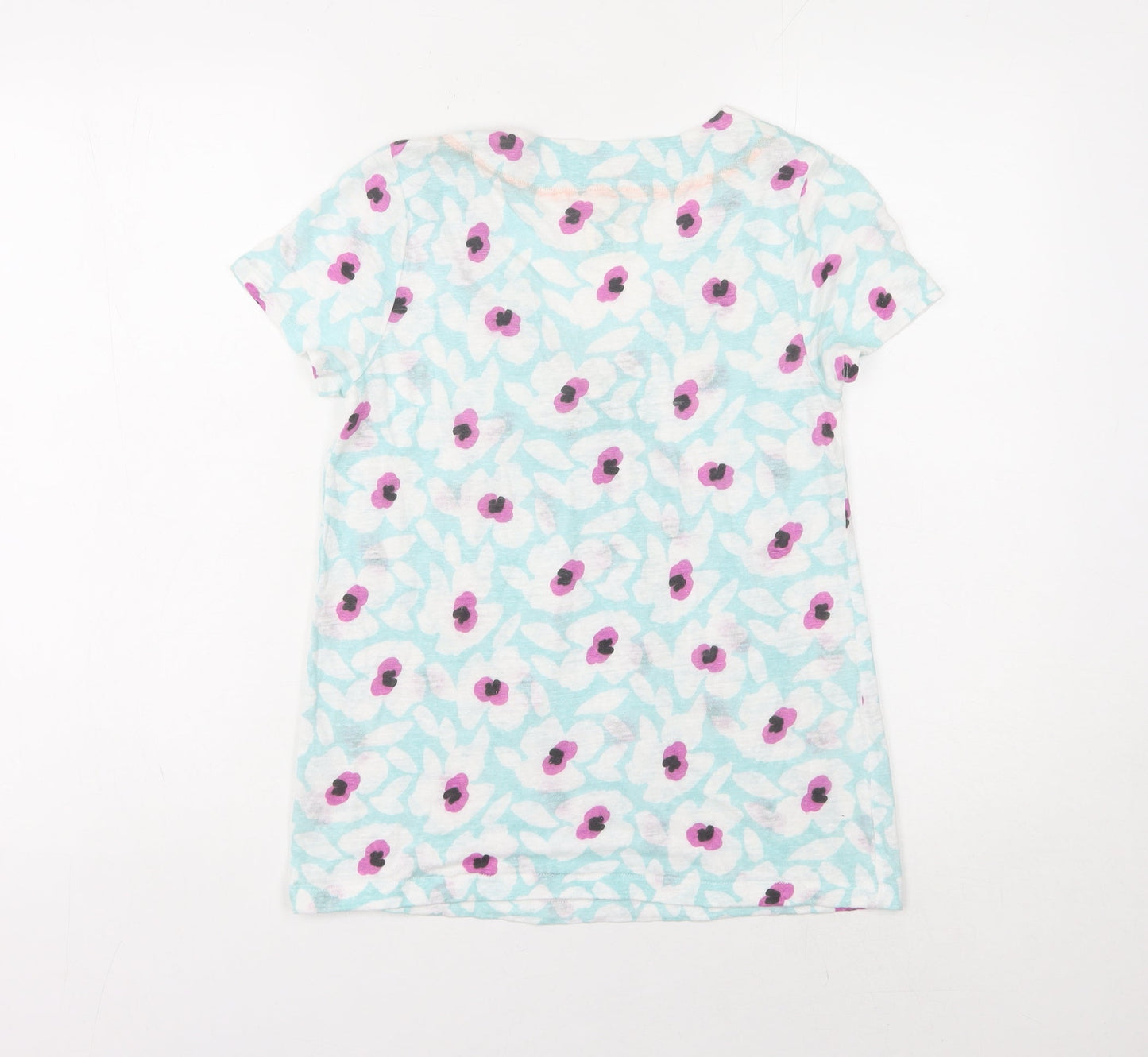 White Stuff Women's Multicoloured Floral T-Shirt Size 6