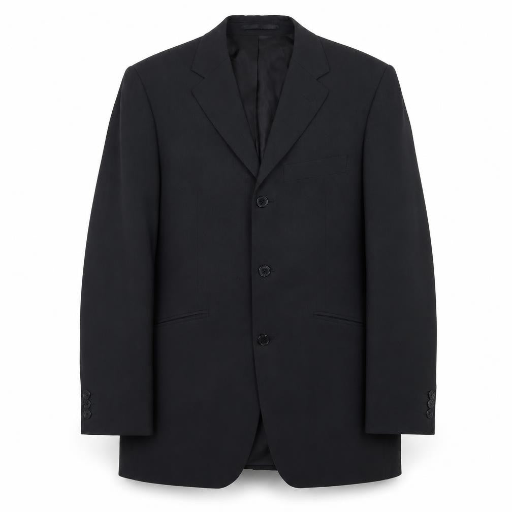Burton Men's Black Regular Fit Blazer Jacket Size 36
