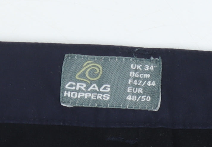 Craghoppers Men's Blue Walking Trousers Size 34