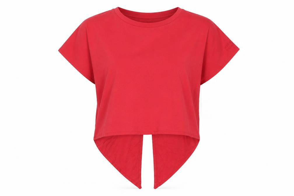 Womens UK Size 12 Jack Wills Red Cotton T-Shirt