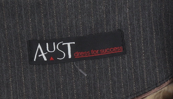 AUST Women's Grey Pinstripe Suit Jacket Size 12