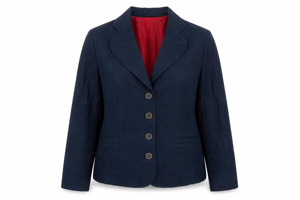 Marks and Spencer Women's Blue Suit Jacket Size 12