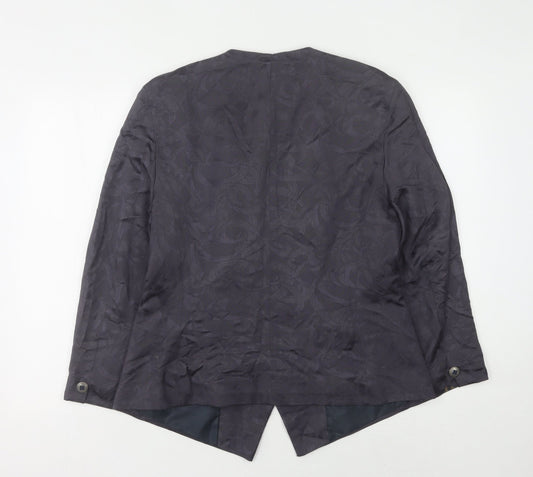 Alexon Grey Geometric Women's Blazer Size 16