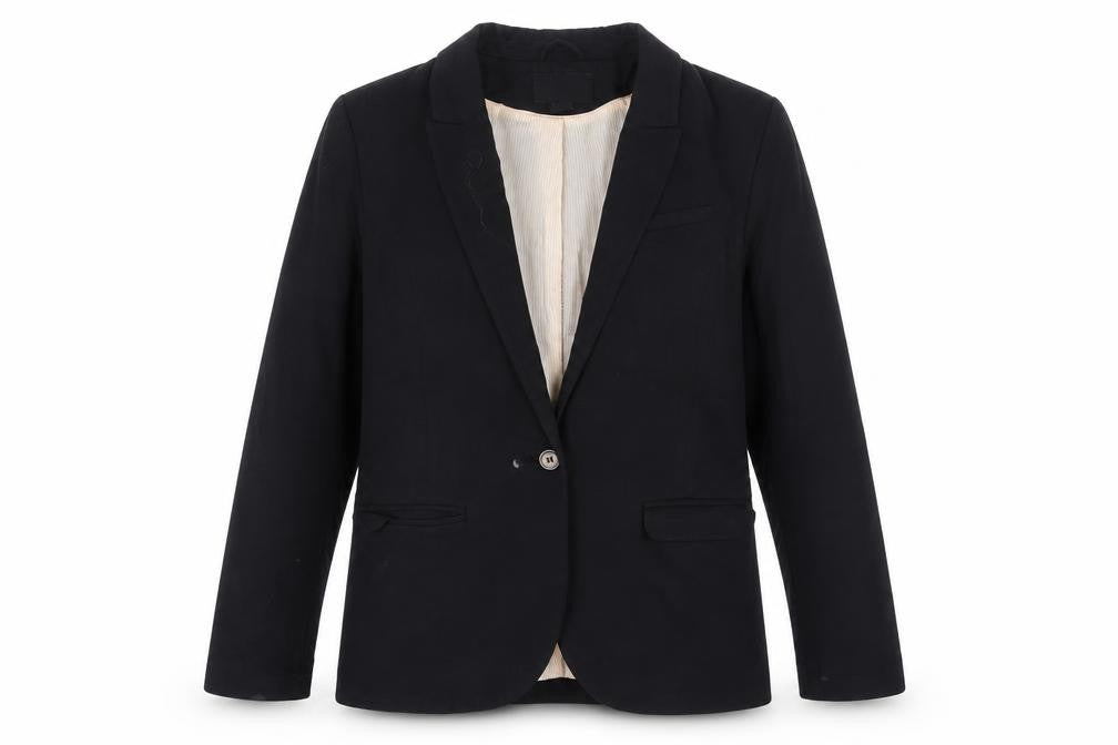 H&M Women's Black Blazer - Size 12 - Business Casual