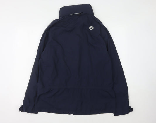 Oxylane Men's Blue Hooded Jacket Size L Casual
