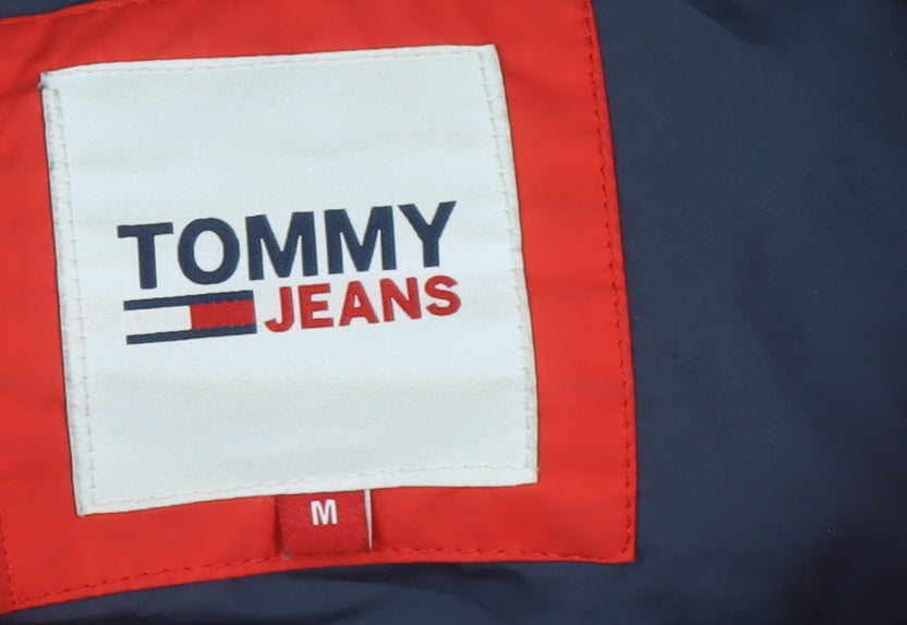 Tommy Jeans Men's Red Puffer Jacket M Winter