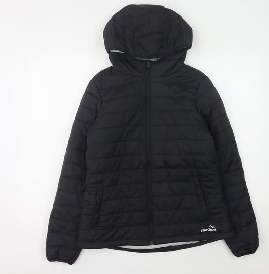 Peter Storm Women's Black Puffer Jacket Size 10