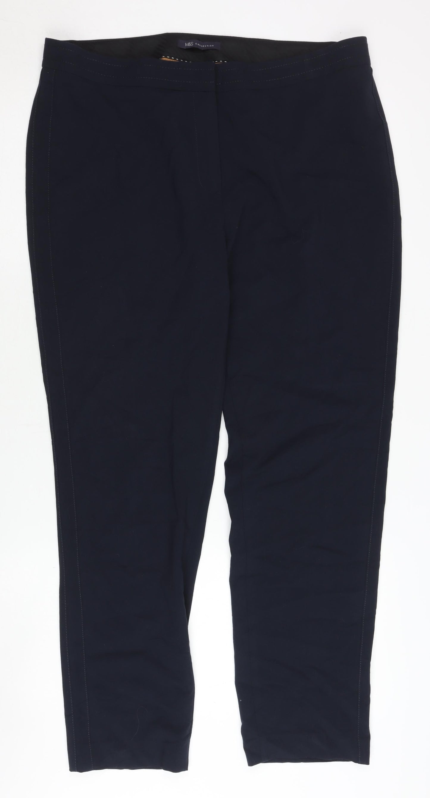 Marks and Spencer Women's Black Trousers Size 16