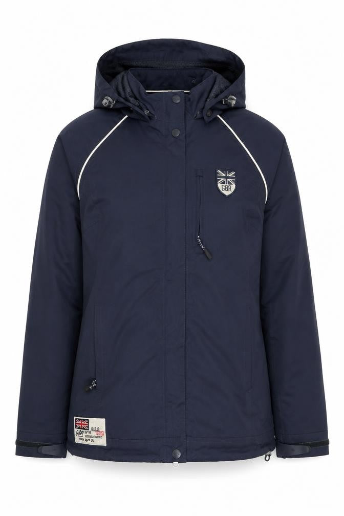 Crew Clothing Women's Blue Parka Jacket Size 12
