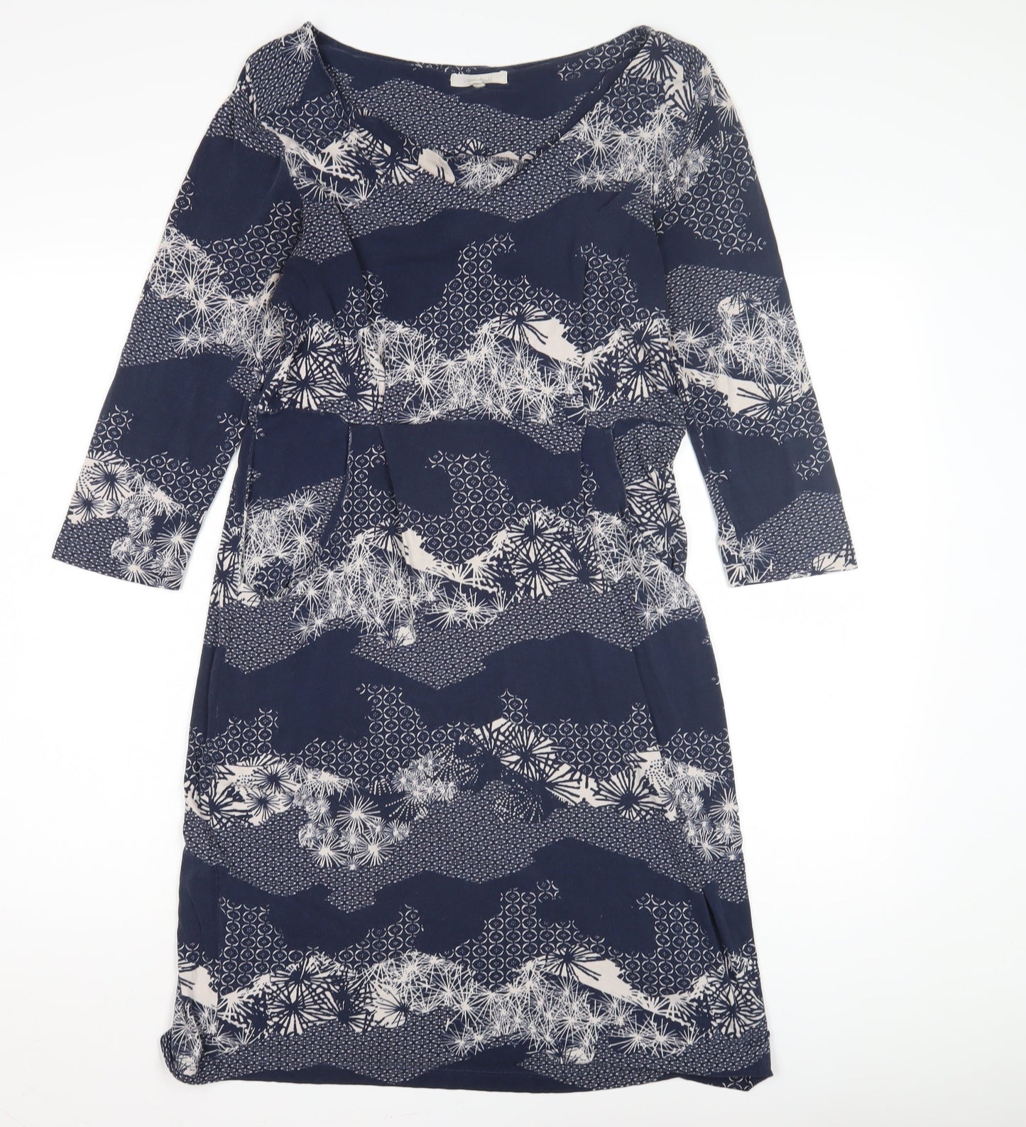 White Stuff Women's Blue Floral Dress Size 12