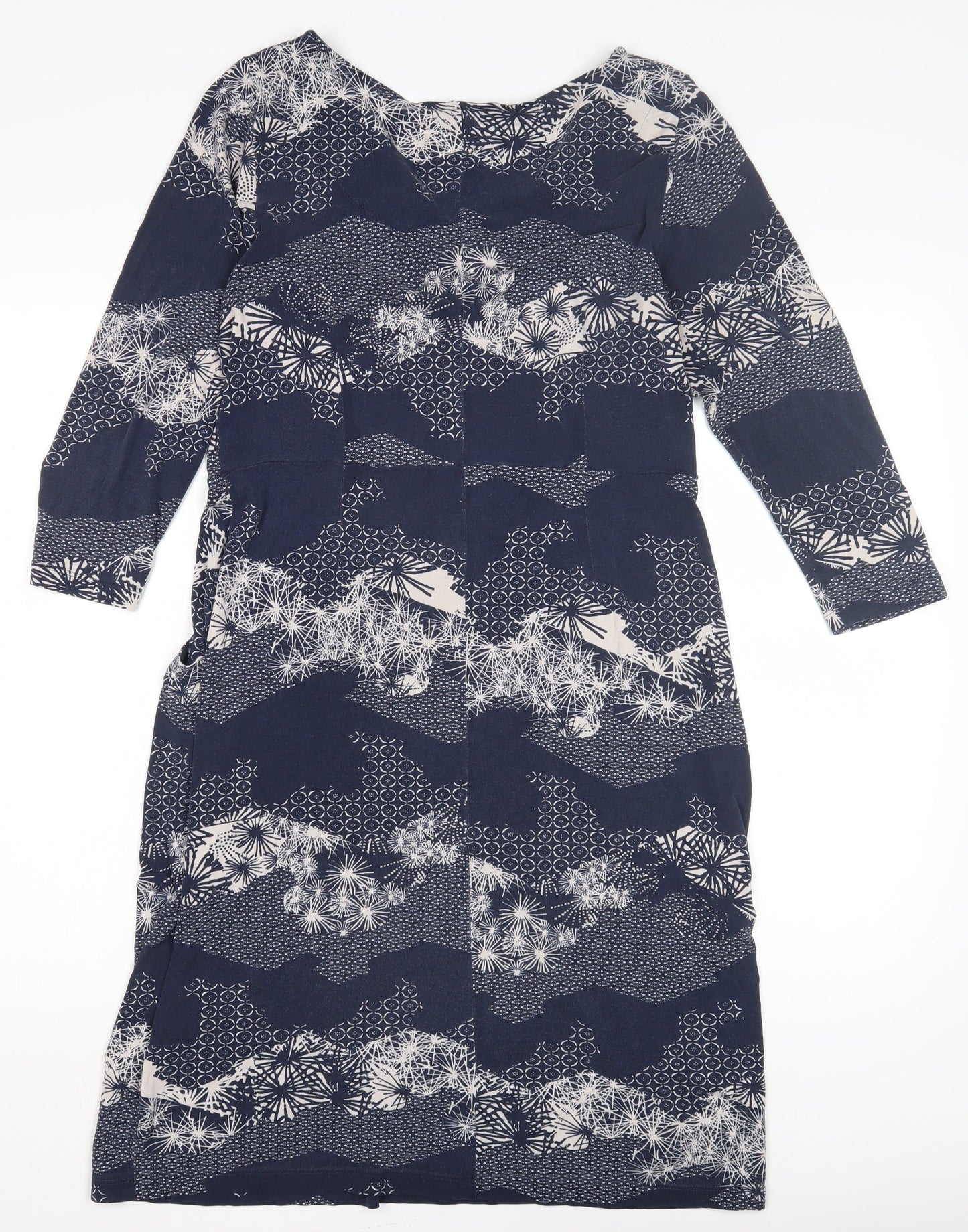 White Stuff Women's Blue Floral Dress Size 12