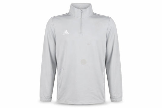 Mens UK L  adidas Grey Full Zip Sweatshirt