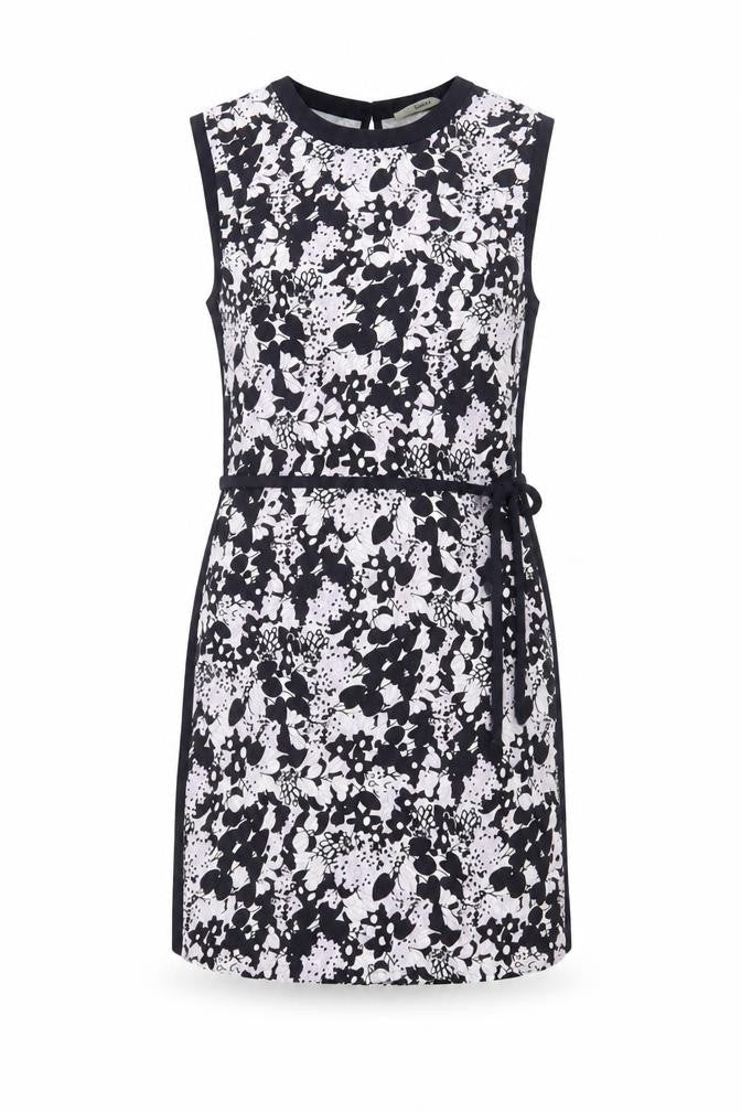 Oasis Women's Black Floral Shift Dress XS