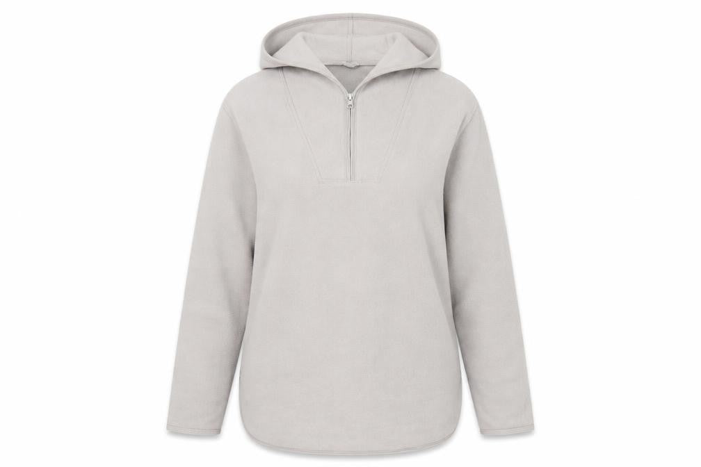 H&M Womens Grey Pullover Hoodie, Regular Fit Size 42,