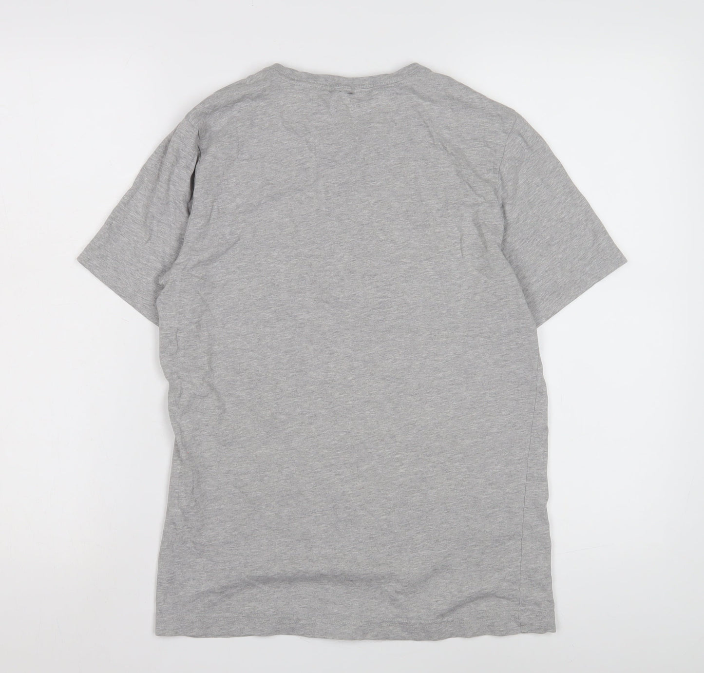 Adidas Boys Grey Graphic T-Shirt - 13-14 Years