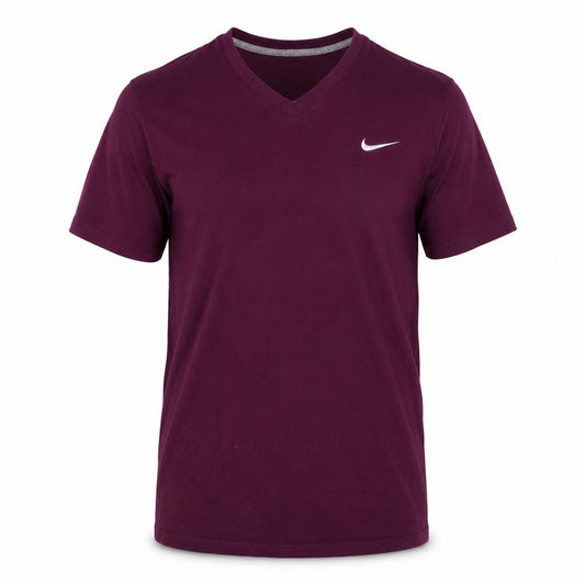 Mens UK Size L Nike Purple  Cotton T-Shirt