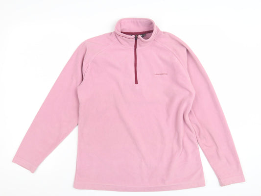 Craghoppers Women's Pink Pullover Sweatshirt Size 12