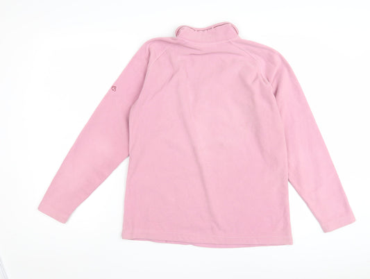 Craghoppers Women's Pink Pullover Sweatshirt Size 12