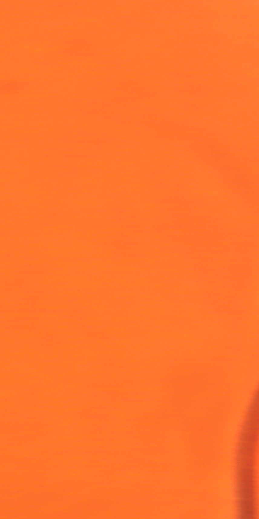 Nike Men's Orange Waistcoat L Casual with Logo