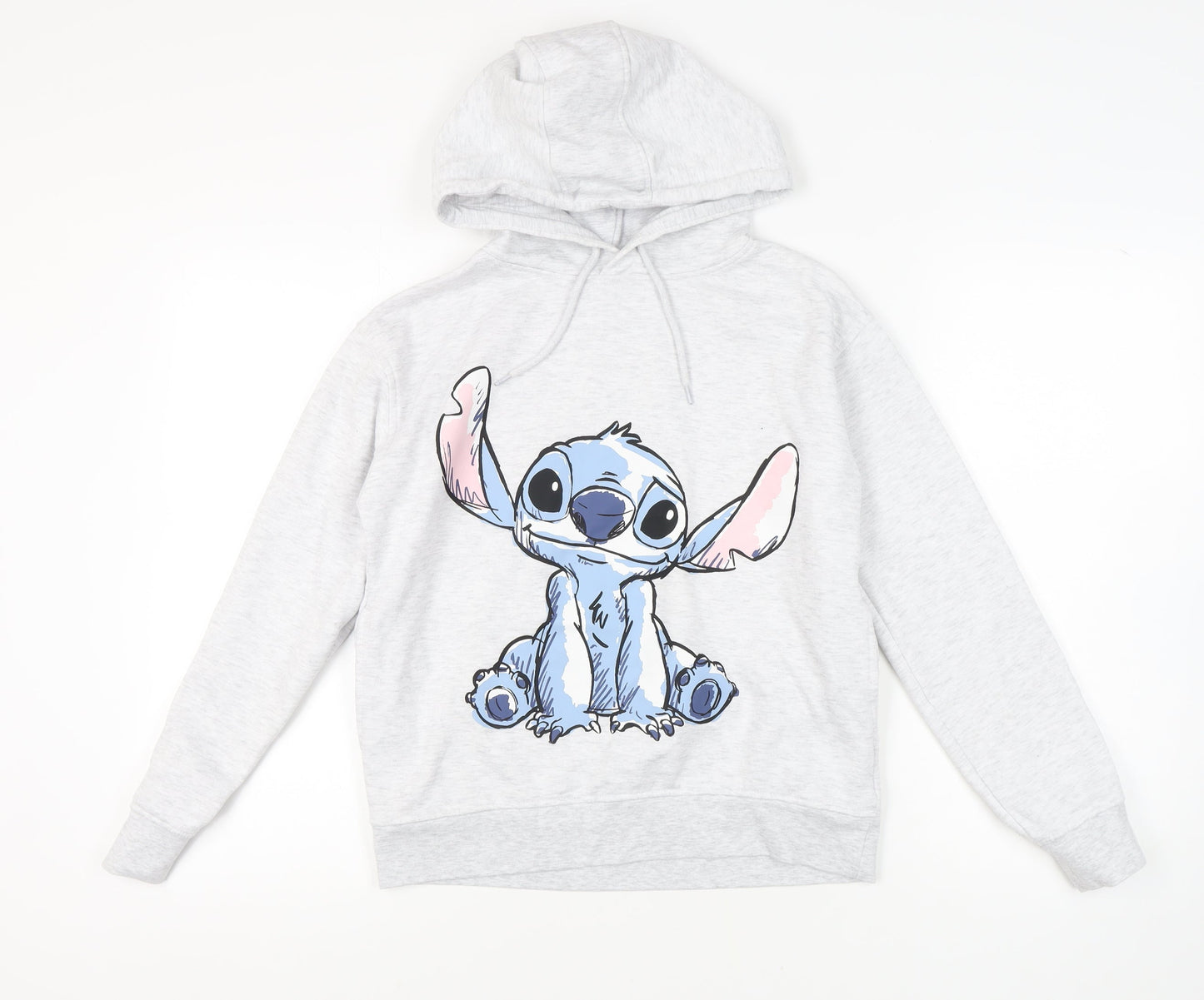 Disney Women's Grey XS Hoodie with Stitch Design