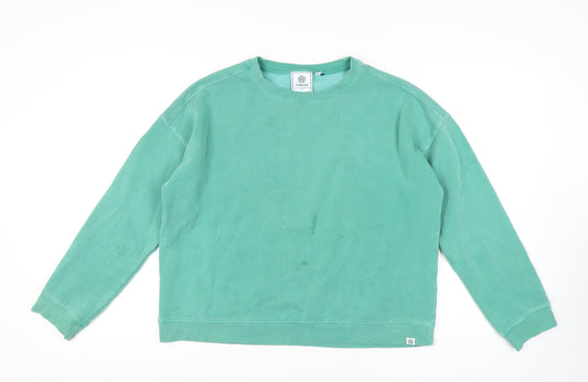 TOG24 Women's Green Pullover Sweatshirt Size 14