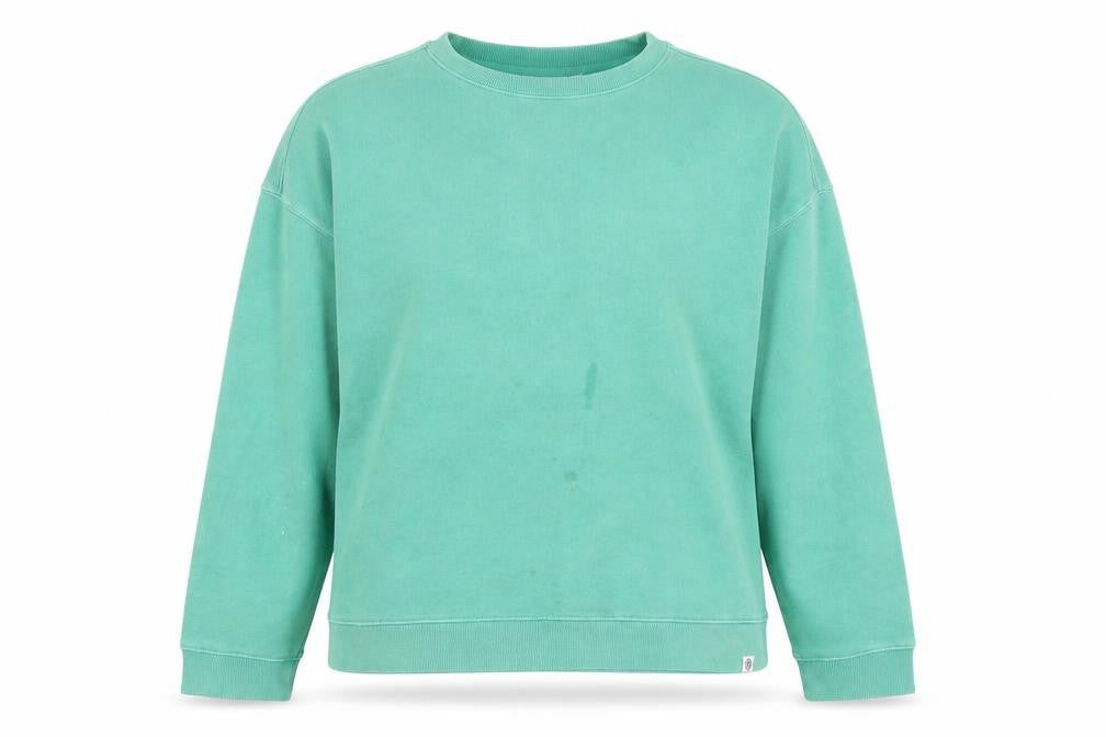 Womens UK 14 Regular TOG24 Green Pullover Sweatshirt