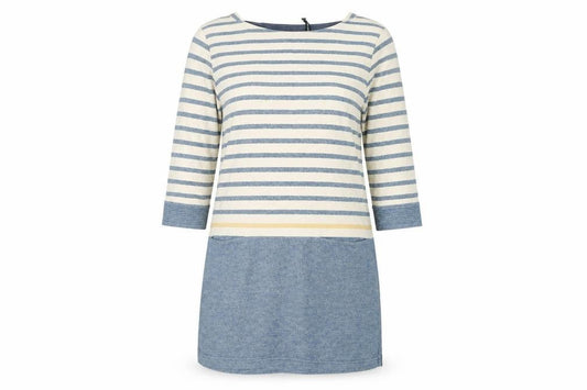 Seasalt Women's Multicoloured Size 10 Striped Shift Dress