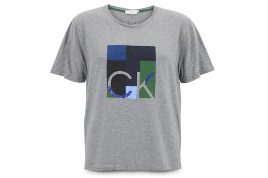 Mens UK Size XL Calvin Klein Grey  Cotton T-Shirt