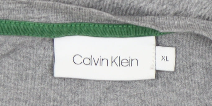 Calvin Klein Men's Grey XL Graphic T-Shirt