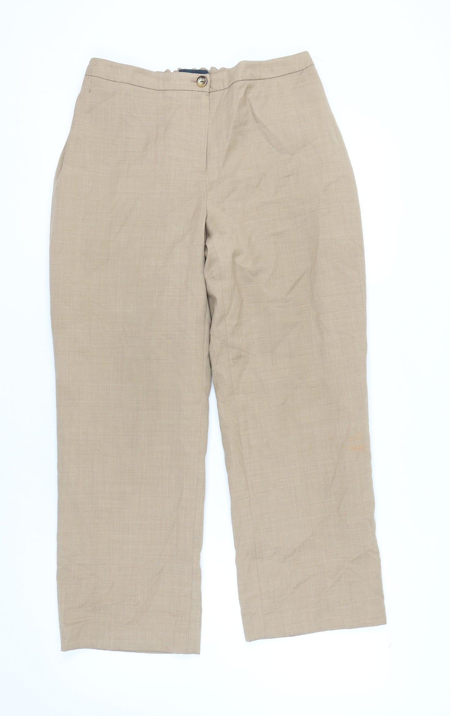 Viyella Beige Women's Trousers Size 14