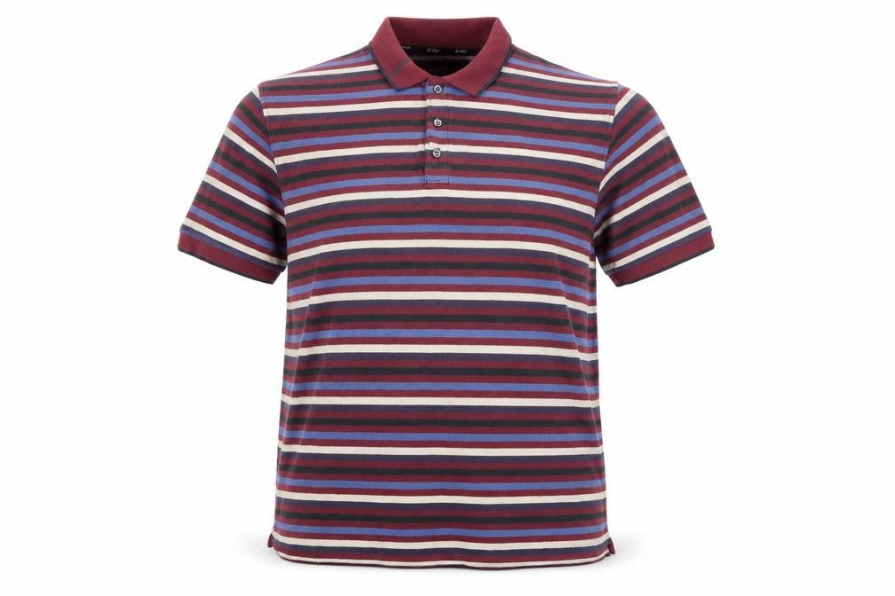 Marks and Spencer Men's Striped Polo, Large, Cotton